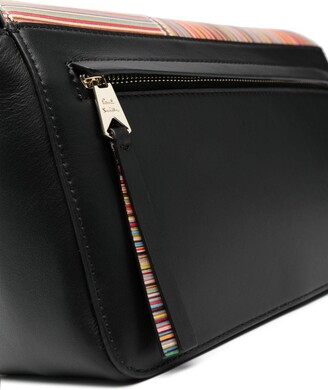 Paul Smith Striped Leather Crossbody Bag - ShopStyle