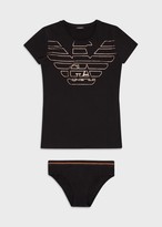 Thumbnail for your product : Emporio Armani Underwear Gift Set With Maxi-Eagle
