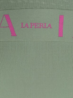 La Perla Logo Embroidered Swimsuit