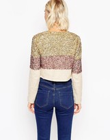 Thumbnail for your product : ASOS Jacket With Sequin Embellishment