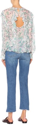 Isabel Marant Muster floral blouse