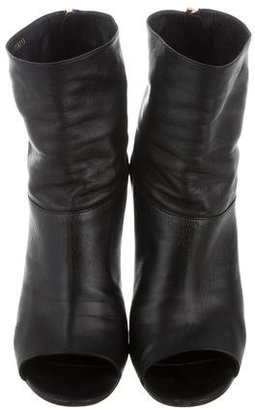 Chanel CC Pearl-Accented Booties
