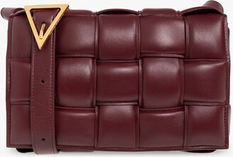 BOTTEGA VENETA Cassette mini shoulder bag in padded Intrecciato nappa -  Black - 717506VCQR18425