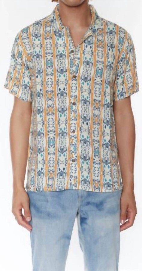 Raga Altata Short Sleeve Shirt In Chestnut