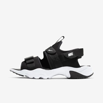 nike sandals with strap on back