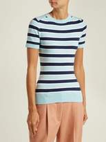Thumbnail for your product : JoosTricot Clearwater Striped Sweatshirt - Womens - Green Multi
