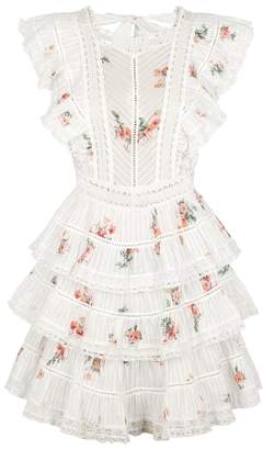 Zimmermann Heathers Pintucked Cotton Dress
