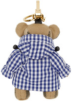 Thumbnail for your product : Burberry Beige Gingham Thomas Bear Keychain