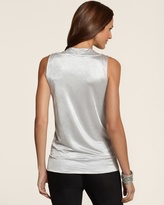 Thumbnail for your product : Chico's Glisten Surplice Tank
