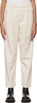 Thumbnail for your product : Brunello Cucinelli Beige Five-Pocket Trousers
