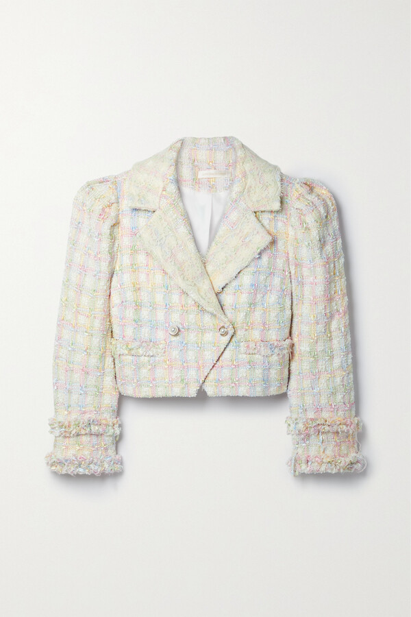 White Tweed Jacket Women | Shop The Largest Collection | ShopStyle