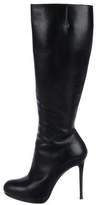 Thumbnail for your product : Christian Louboutin Leather Knee-High Boots