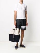 Thumbnail for your product : Thom Browne Double-Face Canvas Sailor Bag