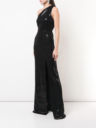 HANEY Zane sequined gown