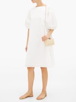 Thumbnail for your product : Merlette New York Aster Cotton-poplin Midi Dress - White