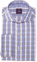 Thumbnail for your product : Cromwell & Sons Royal Tan Plaid French Cuff Shirt