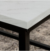Thumbnail for your product : Hewson 42In Modern Glam Metal Coffee Table