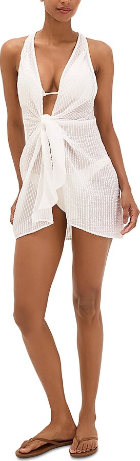 Vix Paula Hermanny Solid Mita Sh Cup Cover Up Dress