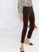 Thumbnail for your product : Luisa Cerano Velvet Skinny Trousers