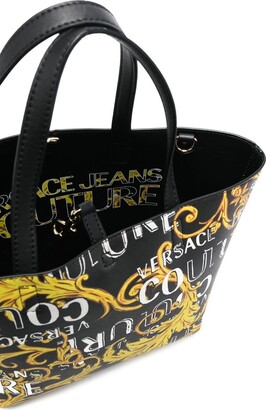 Versace Jeans Couture Logo-Print Tote Bag
