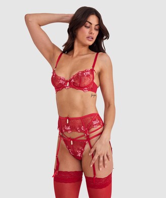 Bras N Things Women's Red Lingerie & Nightwear | ShopStyle AU