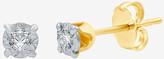 Thumbnail for your product : Fine Jewelry Diamond-Accent Stud Earrings 10K Yellow Gold