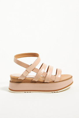 UNZE PAND' LADIES WOMENS JEWELED EVENING WEDGE SANDALS SIZES UK 3 - 8 GOLD | eBay