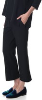 Thumbnail for your product : Tibi Anson Stretch Alain Cropped Flare Pants