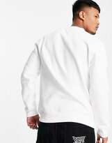 Thumbnail for your product : Tommy Jeans ombre corp logo sweatshirt in white