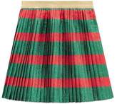 Thumbnail for your product : Gucci Children's Web lurex skirt