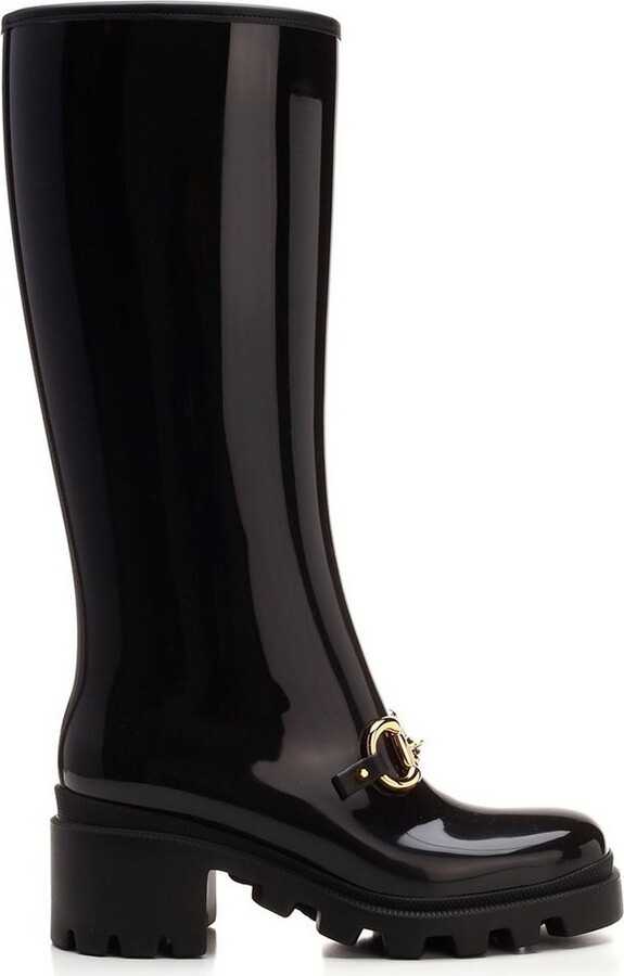 Gucci Horsebit KneeHigh Boots ShopStyle