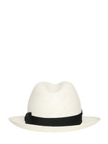 Thumbnail for your product : Borsalino Panama Straw Quito Medium Brim Hat