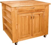 Thumbnail for your product : Catskill Craft Deep Storage Medium Island Kitchen Cart