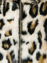 Thumbnail for your product : Twin-Set A-line leopard print coat
