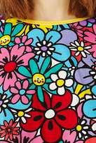 Thumbnail for your product : Nasty Gal NG X Lazy Oaf Flower Patch Crop Tee