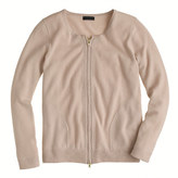 Thumbnail for your product : J.Crew Collection cashmere zip cardigan
