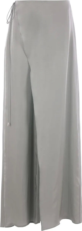 Blumarine Wrap-Detail Trousers