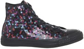 Thumbnail for your product : Converse All Star Hi Trainers Black Blue Cherry Red Sequin