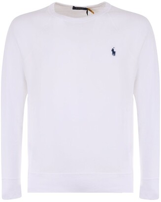 Polo Ralph Lauren Men's White Sweaters on Sale | ShopStyle
