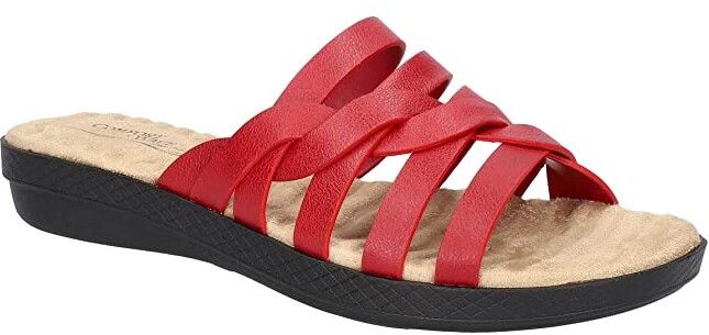 Easy Street Shoes Red Women's Sandals | Shop the world's largest 