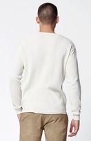 Thumbnail for your product : Brixton Redford Off White Long Sleeve Henley T-Shirt