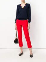 Thumbnail for your product : Paul Smith v-neck colour detail sweater