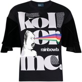 Thumbnail for your product : Kolor logo graphic print T-shirt