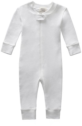 Owlivia Organic Cotton Baby Boy Girl Zip up Sleep N Play Footless Long/Short Sleeve 
