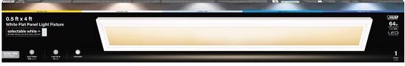 Feit FeitElectricFlushMountLEDFlatPanelRectangularLight,White