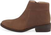 Thumbnail for your product : Eileen Fisher Lot Low-Heel Ankle Bootie, Coffee