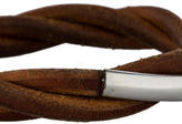 Thumbnail for your product : Hermes Leather Bangle