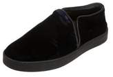 Thumbnail for your product : Rag & Bone Velvet Slip-On Sneakers