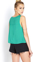 Thumbnail for your product : Forever 21 Boxy Buttoned Top