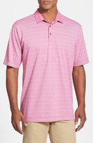 Thumbnail for your product : Cutter & Buck 'Vineyard Stripe' Woven Jersey Golf Polo (Big & Tall)
